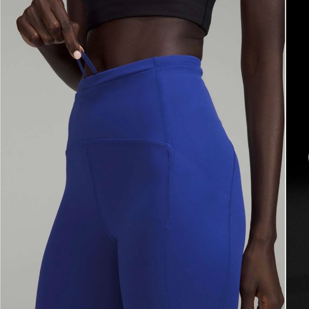 NWT Lululemon Swift Speed High Rise Tights Pockets Leggings Psychic Blue HTF 16 - Picture 14 of 16